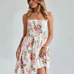 FERY LONDON Women Printed Fit & Flare Dress-picture-21