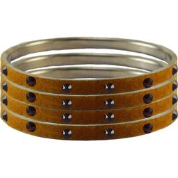 Vidhya Kangan Brown Brass Bangles-image-30