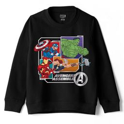 Wear Your Mind Boys Printed Round Neck Pullover Sweatshirt-picture-11