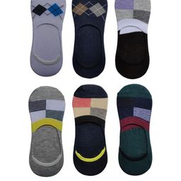 VOICI Unisex No Show Pair Of 6 Loafer Socks-image-94