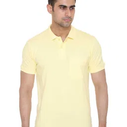 Colors and Blends Men Solid Polo Collar Cotton T-shirt-image-102