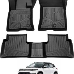 TPV Tray Mat For Maruti Suzuki New Brezza-12