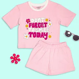 BE AWARA Girls T-shirt with Shorts-picture-38