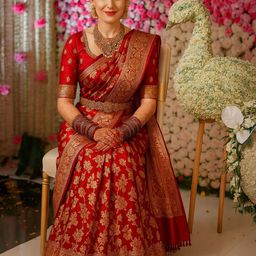 VILLE FASHION Woven Design Zari Banarasi Saree-39