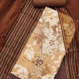 DIVASTRI Printed Unstitched Dress Material-image-95