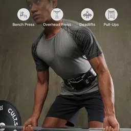 CULT Gym Belt Pro Leather Fitness Supports image 2