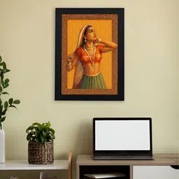 Giftii Black & Red 1 Piece Wood Other Wall Paintings-image-16