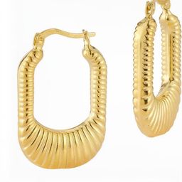 HOUSEOFTRENDZZ Contemporary Hoop Earrings-picture-8