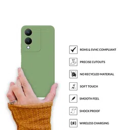 SPRIG Solid Printed Back Case Mobile Accessories image 2