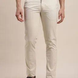 Turtle Men Relaxed Skinny Fit Mid-Rise Chinos-image-37