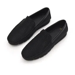STEPHORN Men Embossed Faux Leather Slip-On Loafers-picture-21