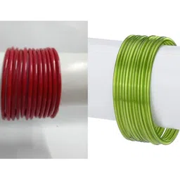 1ST TIME Set Of 24 Red Alloy Bangles-picture-11