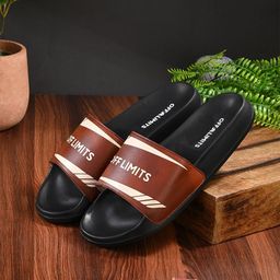 OFF LIMITS Men Printed Sliders-11