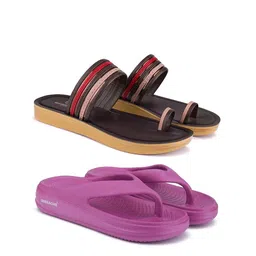 BERSACHE Women T-Strap Flats-image-3