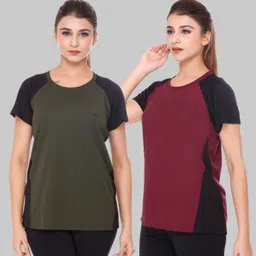 White Moon Women 2 Pockets T-shirt-image-73