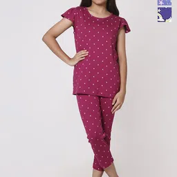 TotzTouch Girls Printed Night suit-image-53