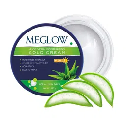 Meglow Set Of 6 Aloe Vera Moisturizing Cold Cream - 125 g Each image 4