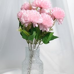 Art Street Pink & Green Hydrangea Artificial Flower-34