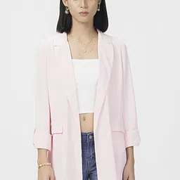 HOUSE OF S Comfort Fit Open Front Blazer-43
