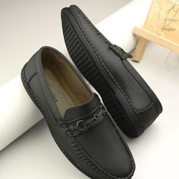 IVRAH Men Round Toe Slip-On Loafers-picture-27