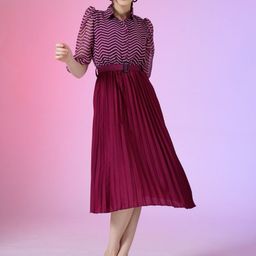 Krunal Raiyani Women Fit and Flare Dress-picture-23