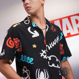 HIGHLANDER Men Opaque Printed Casual Shirt-image-57