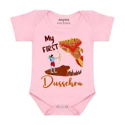 Arvesa My First Navratri Printed Bodysuit-image-80