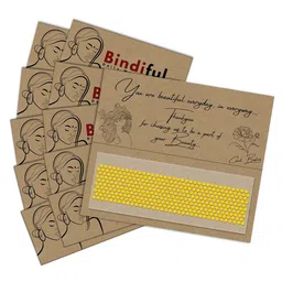 Comet Busters Set Of 10 Bindiful Traditional Round Velvet Bindi-83