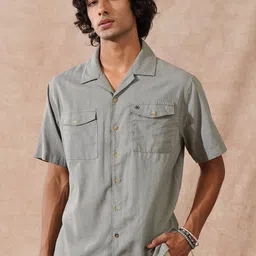 WROGN Men Solid Comfort Casual Shirt-image-63