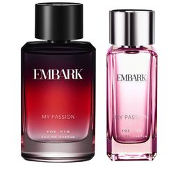 EMBARK Set Of 2 Eau De Parfum - Women My Passion For Her 100ml & Men My Passion 100ml-24