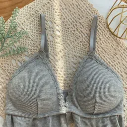 MADE FOR HER LABEL Bralette Bra Medium Coverage Heavily Padded-2