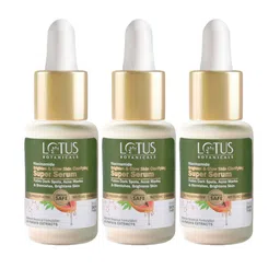 Lotus Botanicals Set Of 3 Brighten & Glow Skin Clarifying Super Serum - 14 ml Each image 1