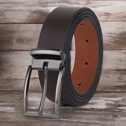 Provogue Men Textured Leather Formal Belt-image-89