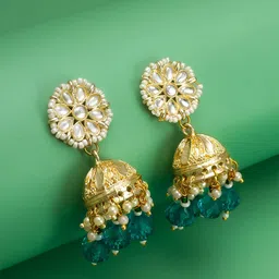 Anouk Geometric Jhumkas Earrings-30