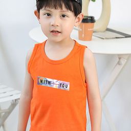 LULU & SKY Boys Typography Pure Cotton Applique T-shirt-image-15