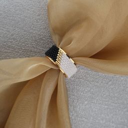 Threads & Beads Gold-Plated Rentro Beaded Adjustable Finger Ring-image-33