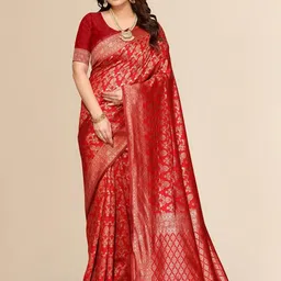 Moda Rapido Floral Woven Design Saree-picture-10