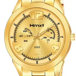 HMXT Men Patterned Dial & Reset Time Analogue Watch HMXT-120 image 2