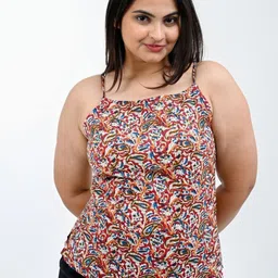 30 Looks Women Paisely Print Cotton Top-image-83
