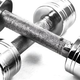 HackerX 2 Pieces Steel Fixed Weight Dumbbells - 2 kg Each image 1