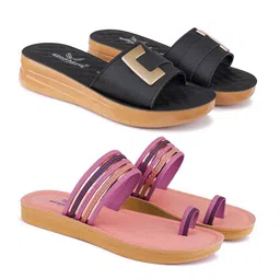 BERSACHE Women Open Toe Flats-45
