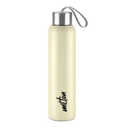 Milton Beige Brand Logo Printed 900 Steel Thermoware Insulated Water Bottle 600 ml-picture-26