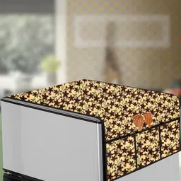 The Furnishing Tree Yellow Plastic Refrigerator Cover-image-38