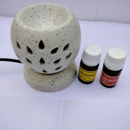 bharti traders jashmine, rose Aroma Oil, Diffuser Set, Diffuser image 5