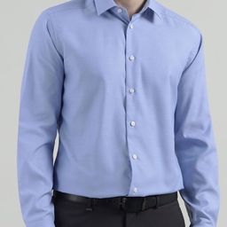 Eton Men Spread Collar Micro Ditsy Printed Cotton Formal Shirt-image-36