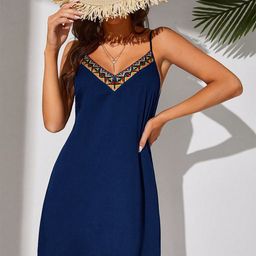 Outzidr Woman Strappy Mini Dress-picture-14