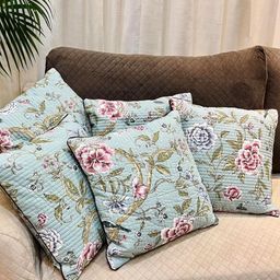 Jaipur Weaves Green & Olive Green 3 Pieces Square Cotton Cushion Covers-image-24