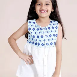 KiddoPanti Print Cotton Top-image-10