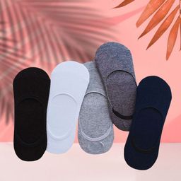 MJE Pack Of 5 Shoe Liners Socks-image-81