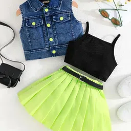 INCLUD Girls Coat with Skirt-picture-11